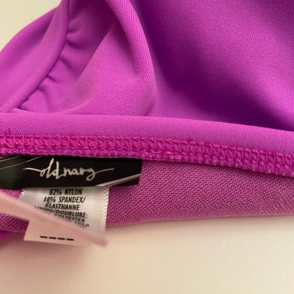 Beautiful purple bikini top